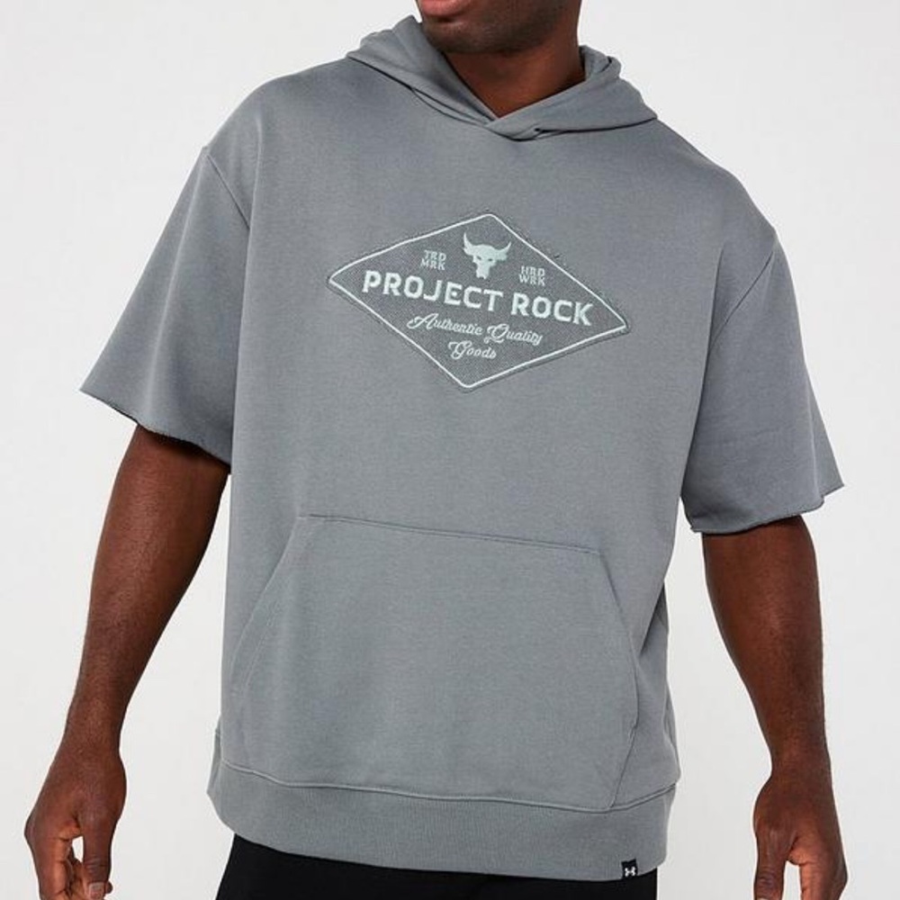 Under Armour Project Rock Charcoal Hoodie